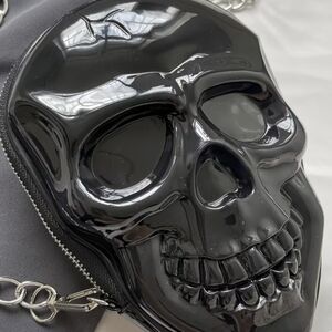 Black Skull Crossbody Bag